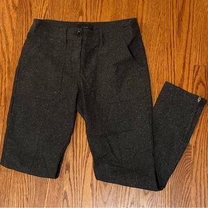 J Crew Wool Cargo Style Work Pants Size 6
